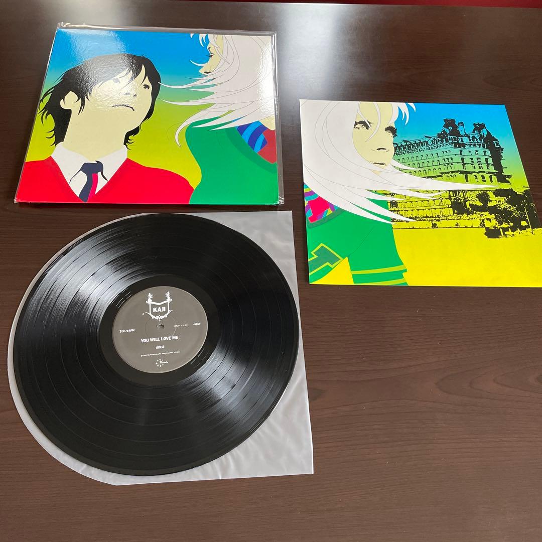 カジヒデキ アナログ レコード KAJI WE WILL LOVE ME 希少盤