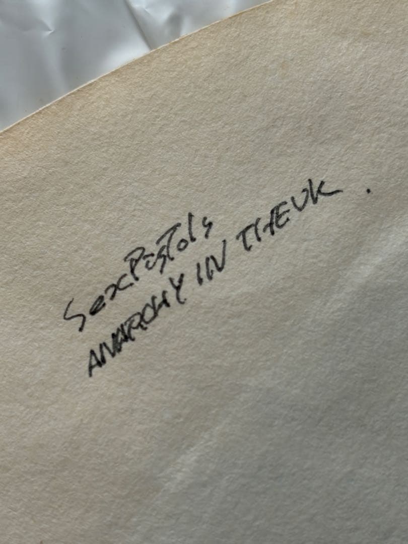 SEX PISTOLS UK盤 Submission 7インチ