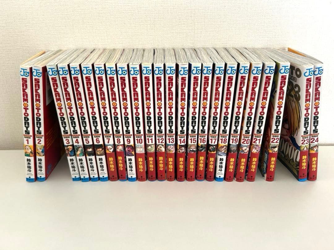 ★ SAKAMOTO DAYS 1〜24巻★帯付と初版混在