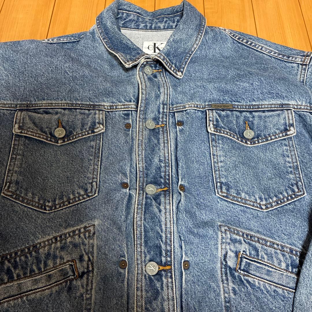90s カルバンクライン　デニムジャケット　USA製