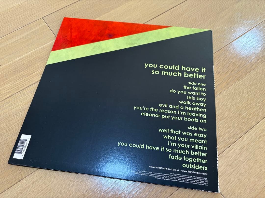 Franz Ferdinand You Could Have It レコード