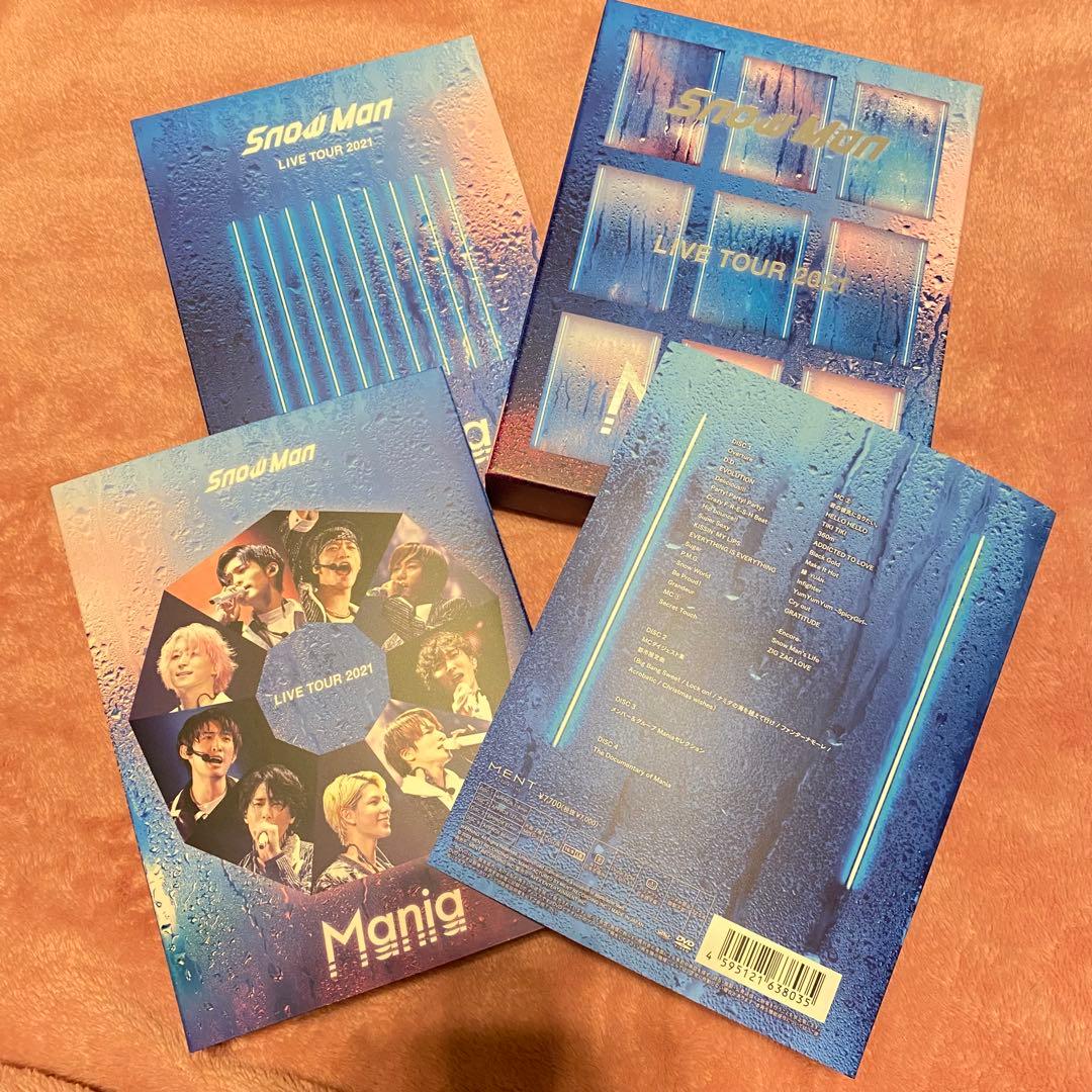  Man LIVE TOUR 2021 Mania DVD4枚組