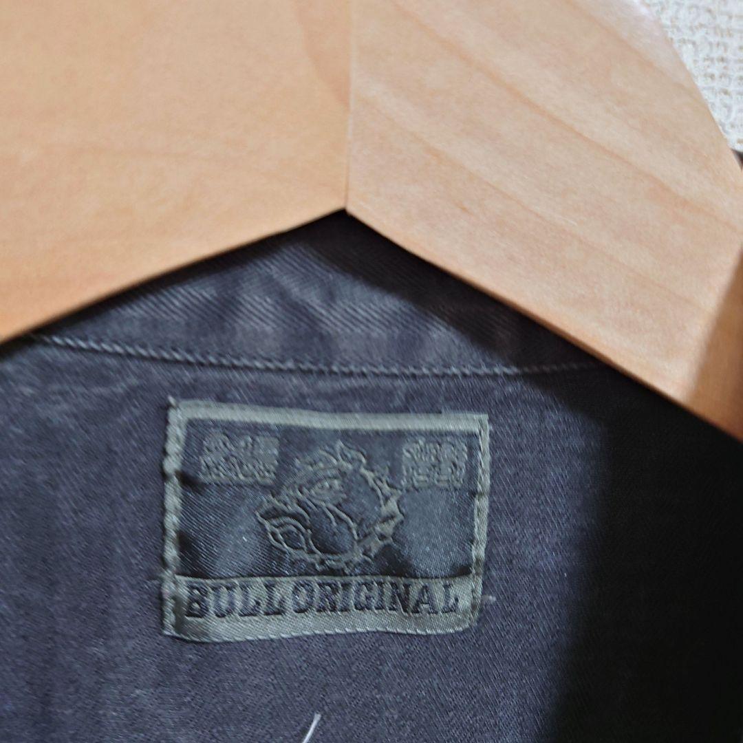 日本製 GLADHAND & Co. 長袖シャツジャケット ブラック