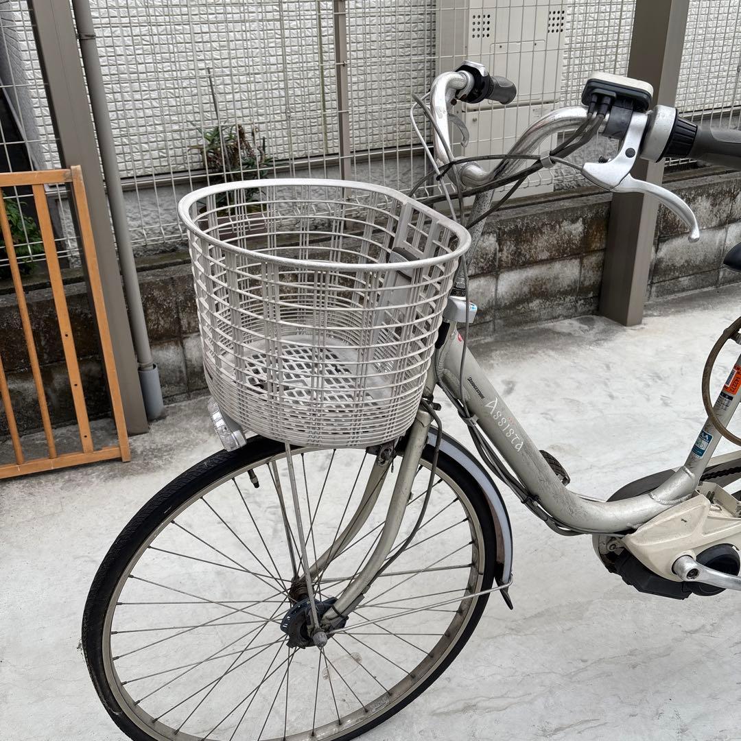 ブリジストン自転車 シルバー ジャンク 取りに来てくれる方限定