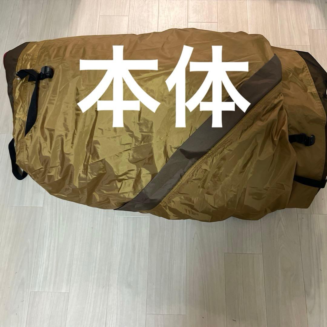 【使用回数1回】スノーピークエルフィールド ルーフシート＆インナーテント→未使用