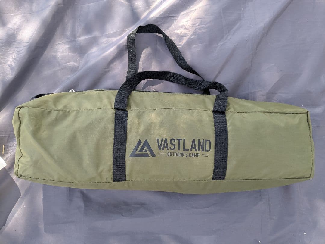 【美品】VASTLAND　ドーム型ツーリングテントソロ　ヴァストランド