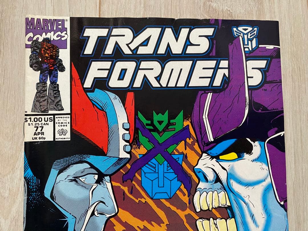 アメコミ Transformers #77 トランスフォーマー　マーベル レア