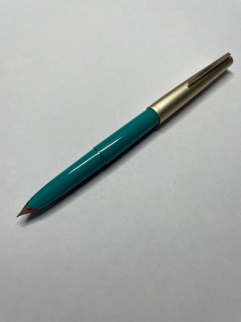 極美品PILOT ターコイズ 万年筆 14K