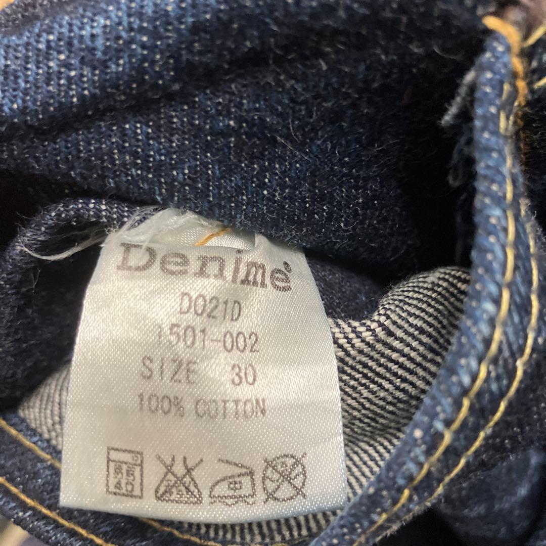ドゥニーム　スリムストレートデニム　W30 濃紺　D021D-1501-002