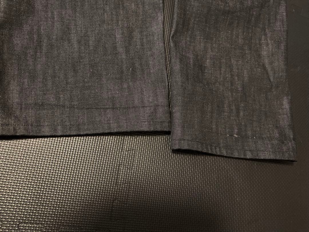 パンツ 9/s project BUTTON FLY DENIM - BLACK