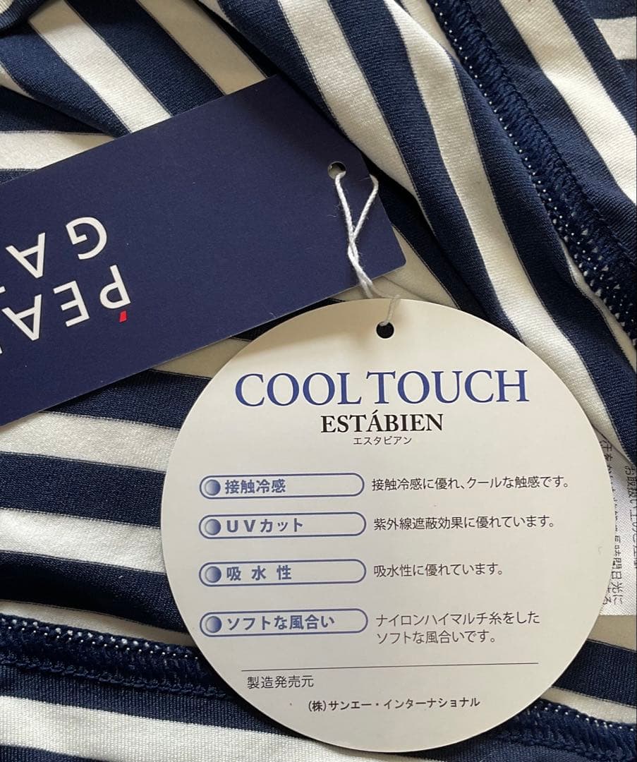 新品 パーリーゲイツ PEARLY GATES ボーダー長袖シャツ サイズ0