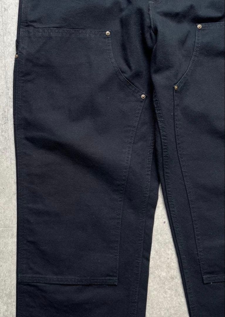 Carhartt カーハート ダブルニー ダックパンツ 34×30 ブラック