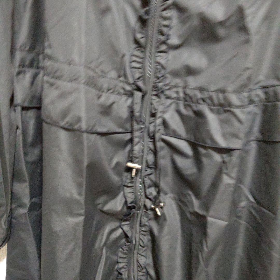 新品タグ付き M'S GRACY レインコート 収納ケース付き 黒