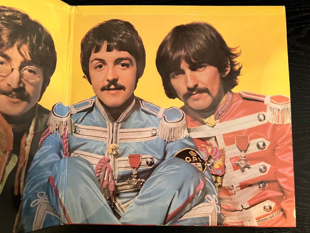 【美品】BEATLES SGT.PEPPERS MONO レコード　初期盤