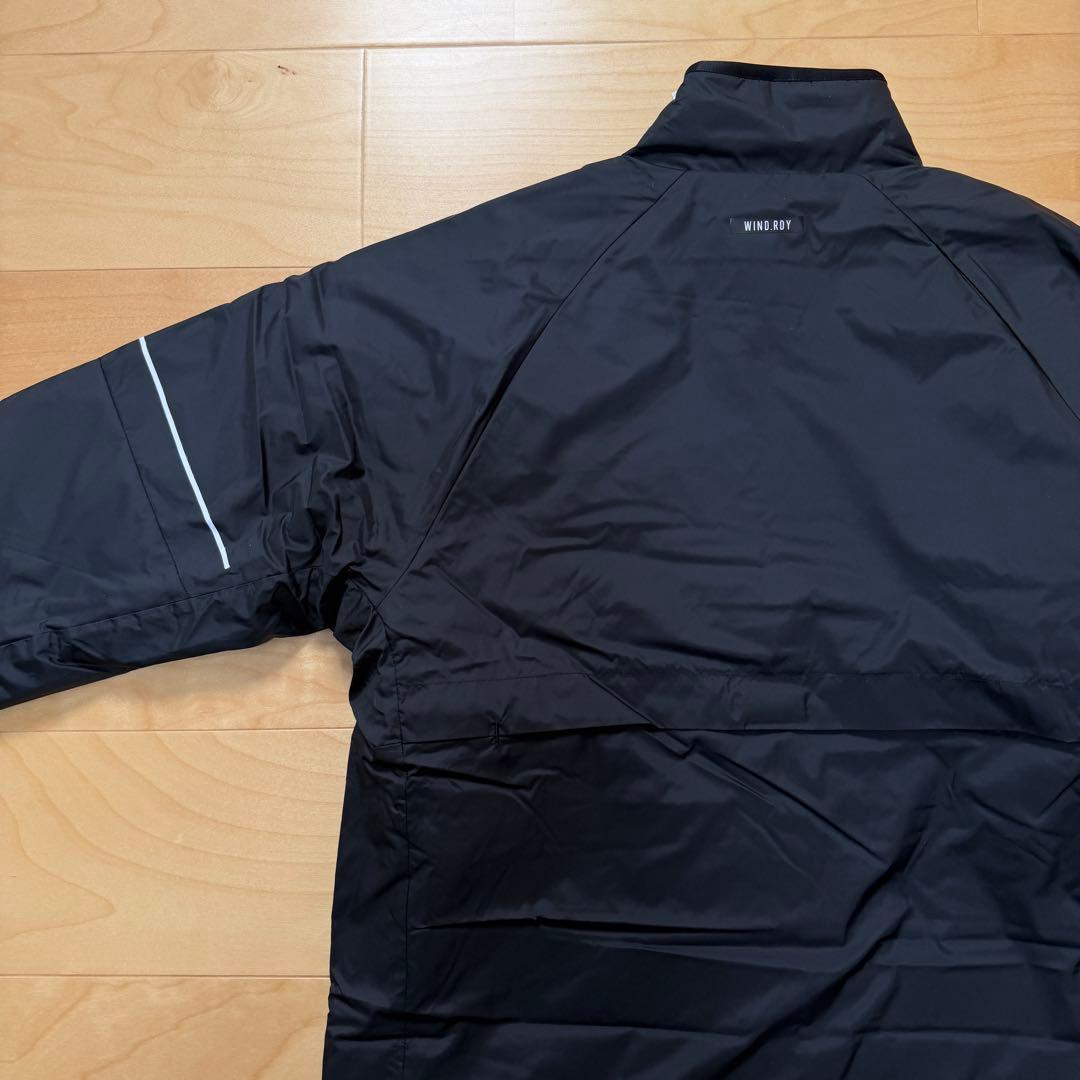 adidas アディダス　ウィンドブレーカー　テニスウェア　黒ブラック　M 新品