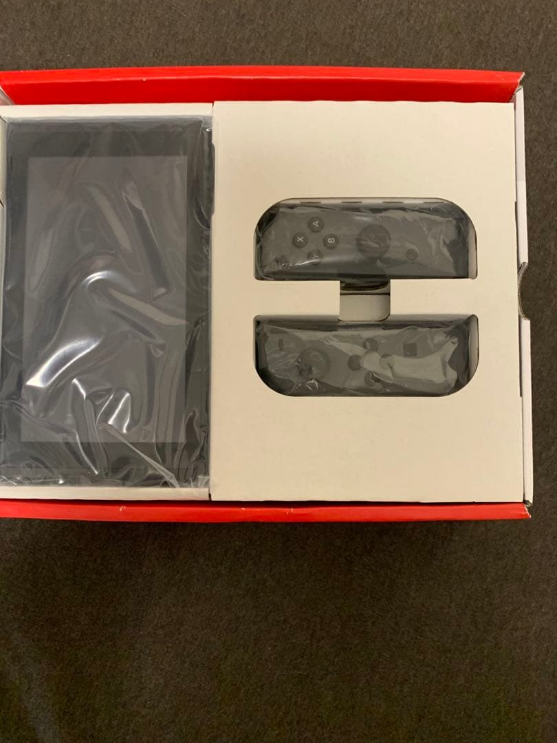Nintendo Switch 本体 グレー 据え置きのみ美品