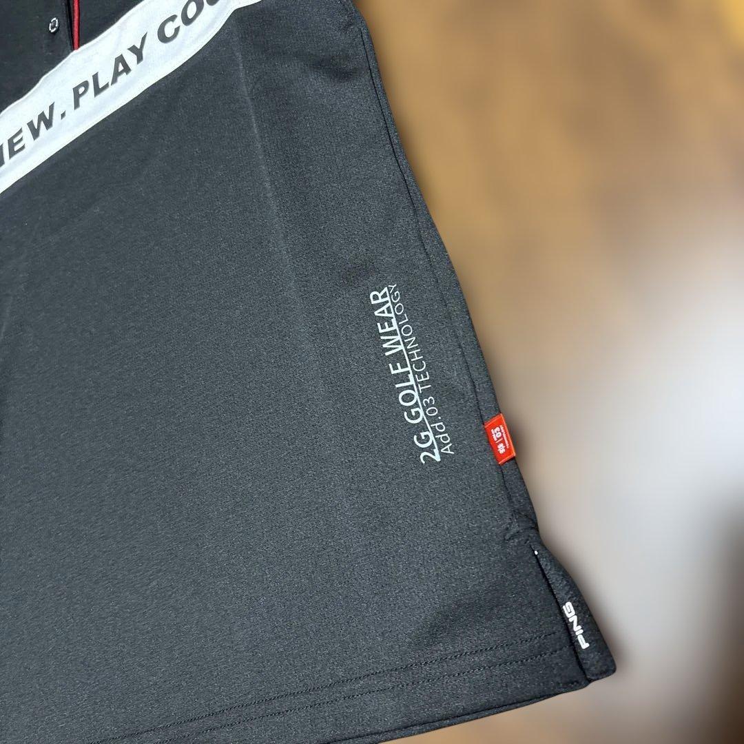 セール★新品PING半袖ポロシャツスカート レディースセットアップSピンゴルフ