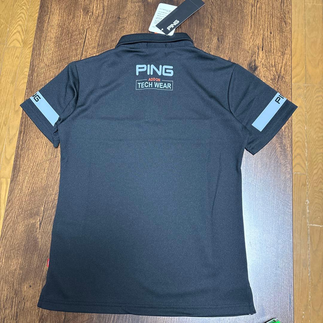 セール★新品PING半袖ポロシャツスカート レディースセットアップSピンゴルフ