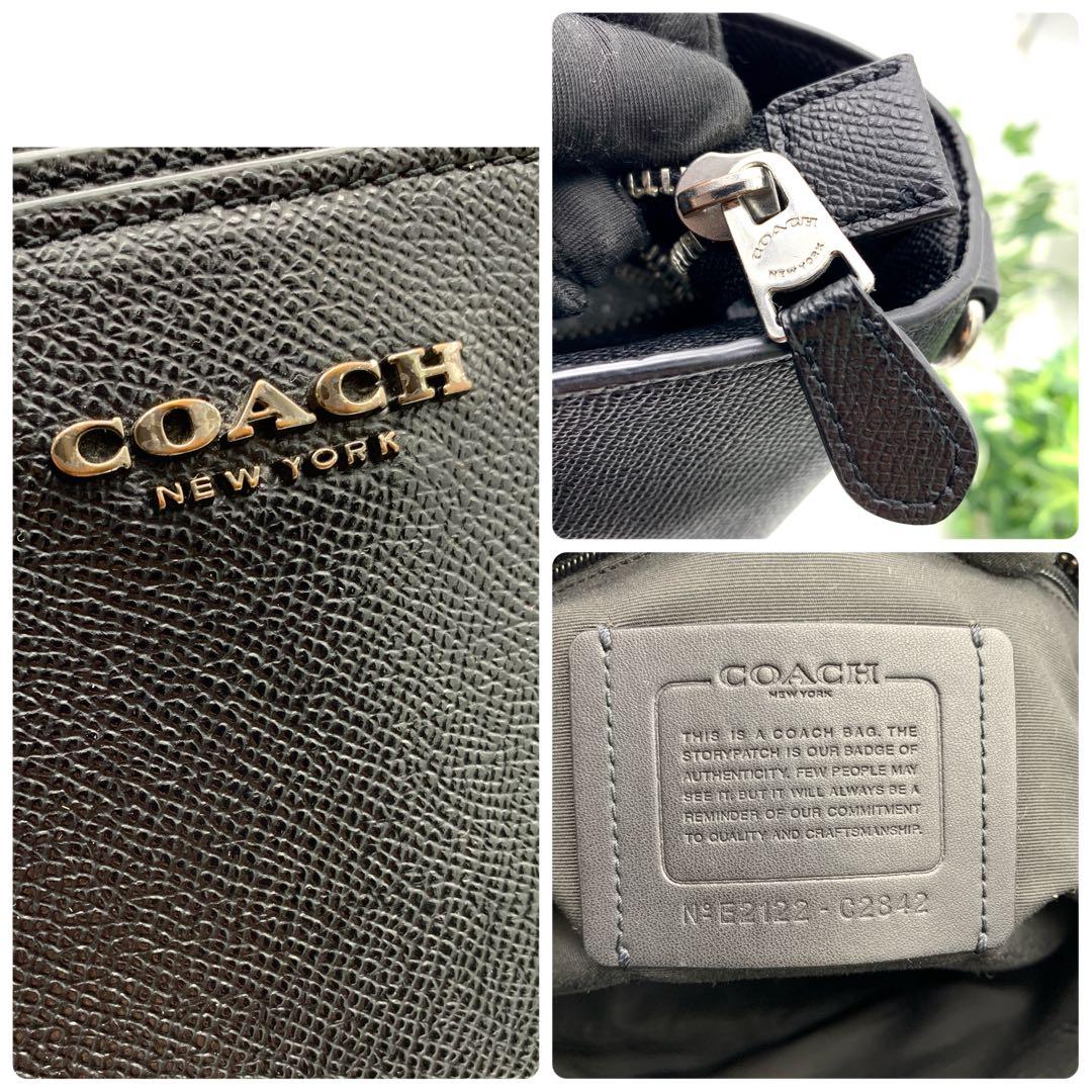 COACH コーチ ベケット 2way ビジネスバッグ 大容量 A4収納可