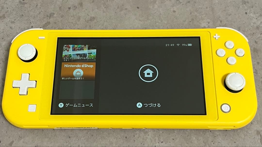 【即日発送】Nintendo Switch Lite イエロー 本体 充電器付き
