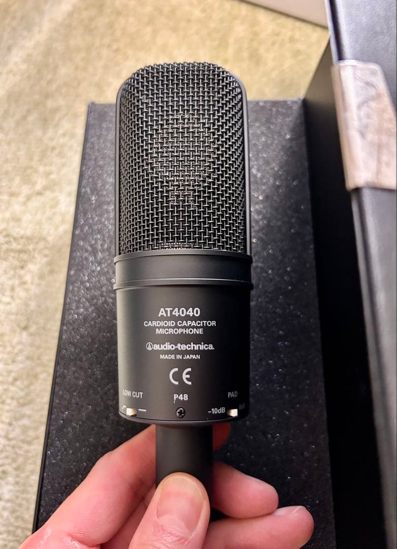 audio-technica AT4040 コンデンサーマイク（付属商品あり）