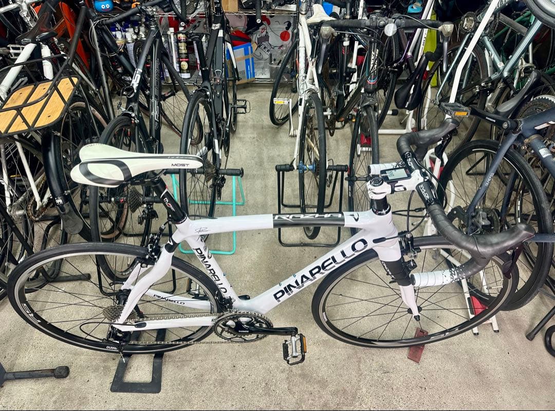 PINARELLO RAZHAフルカーボン消耗品交換済み！基本分解発送送料無料！