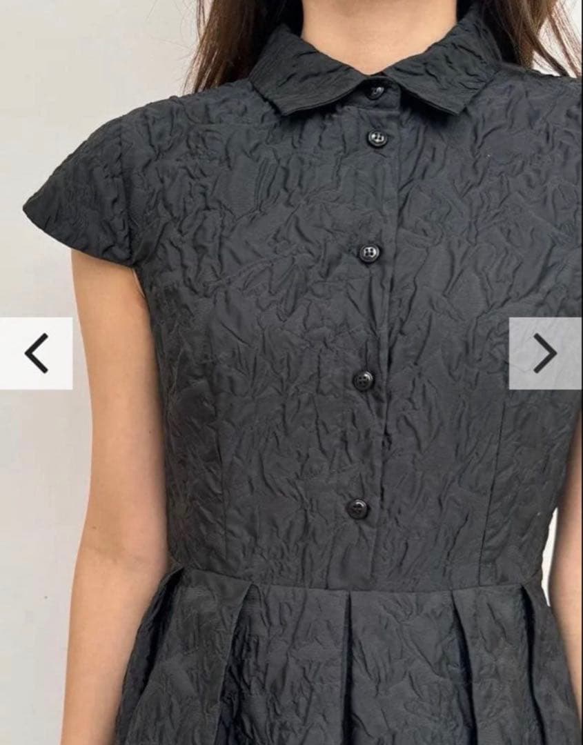 試着のみ♡Birthdaybash JACQUARD HEPBURN DRESS