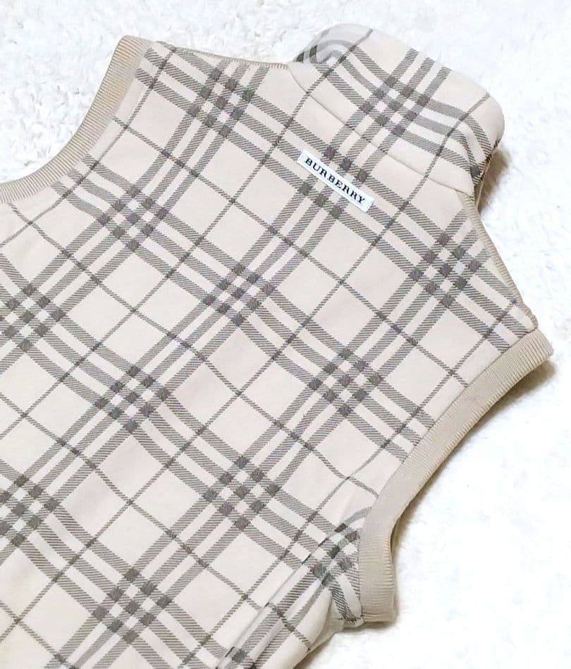BURBERRY GOLF バーバリー ベスト M 羊毛 チェック