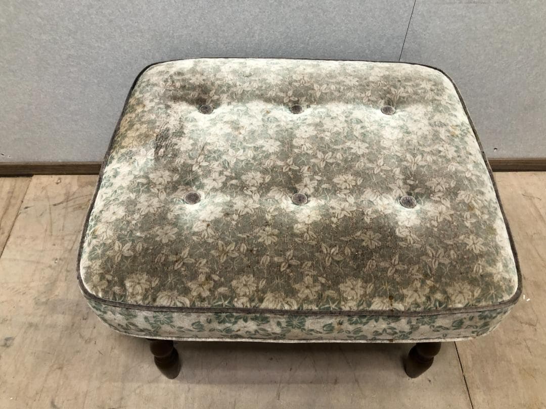 【希少・ヴィンテージ】 カリモク家具　karimoku オットマン　75035-