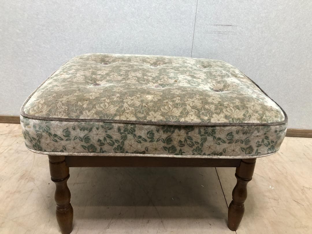 【希少・ヴィンテージ】 カリモク家具　karimoku オットマン　75035-