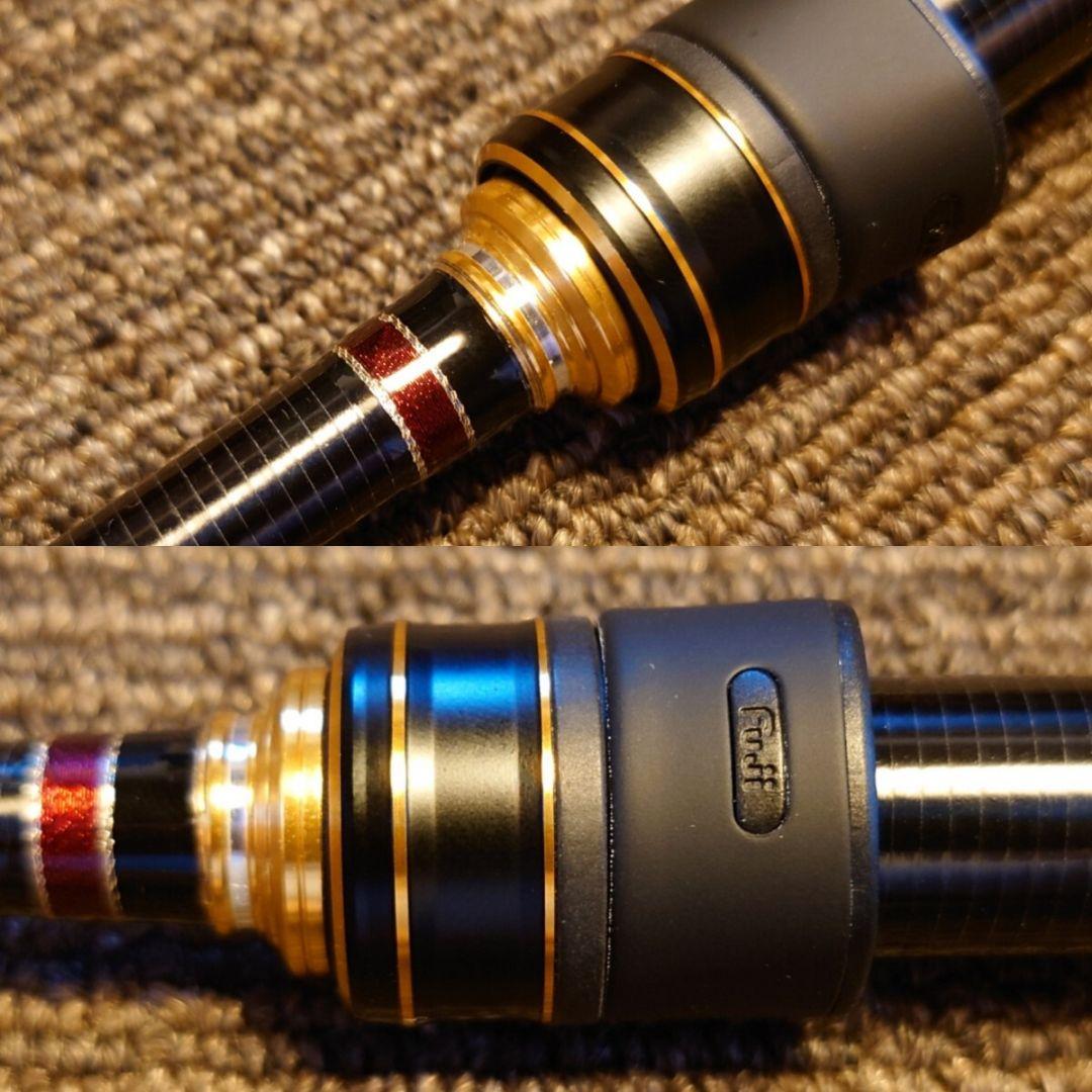 実釣未使用自重62gがまかつ EG X アルティメイト S77ML+-Solid