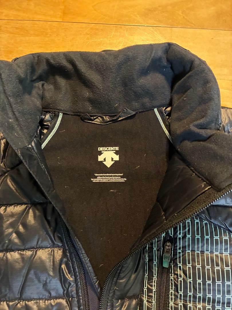 DESCENTE キルティングジャケット 黒