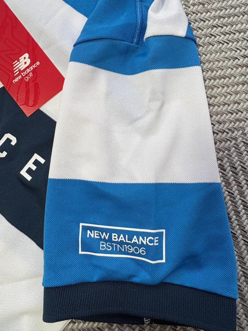 【新品：未使用】 New Balance GOLF 半袖ポロシャツ