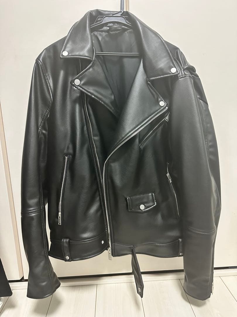 ZARA ダブルライダースジャケット Lサイズ