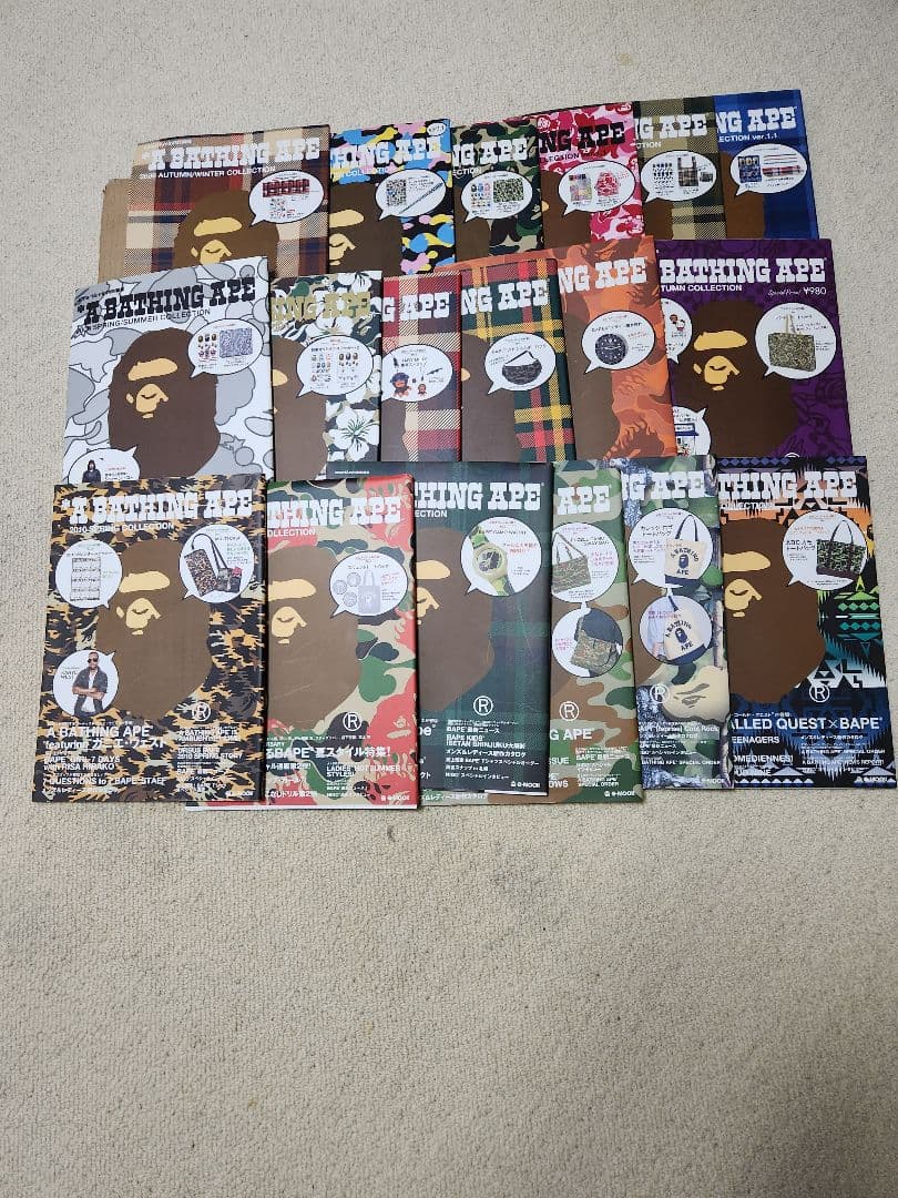 A BATHING APE ムック雑誌 43冊セット