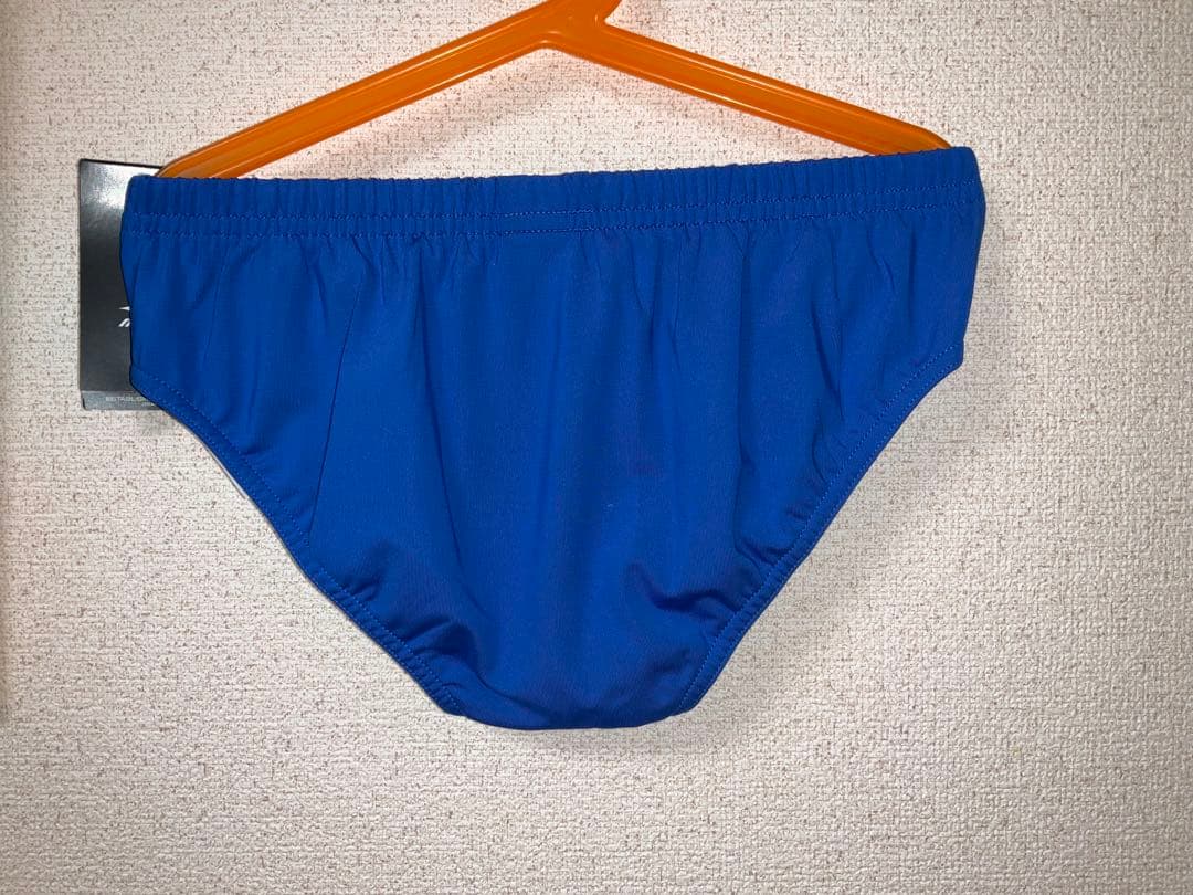【新モデル】 MIZUNO ハイレグレーシングブルマ(青Mサイズ)