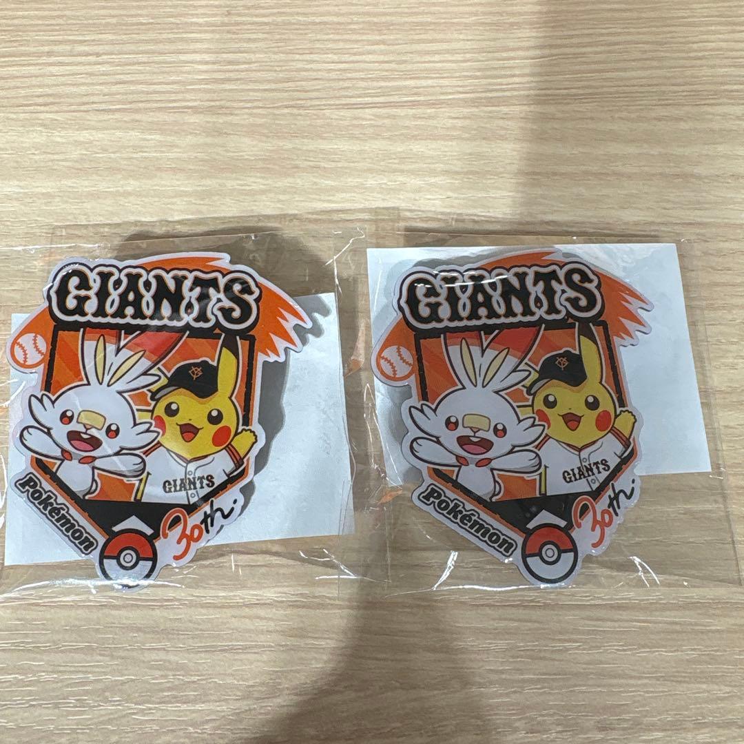 ポケモン GIANTS 30th ピンバッジ2個セット