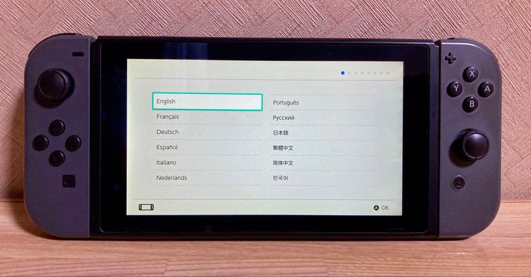 Nintendo Switch 本体 ニンテンドースイッチ グレー ケース付き