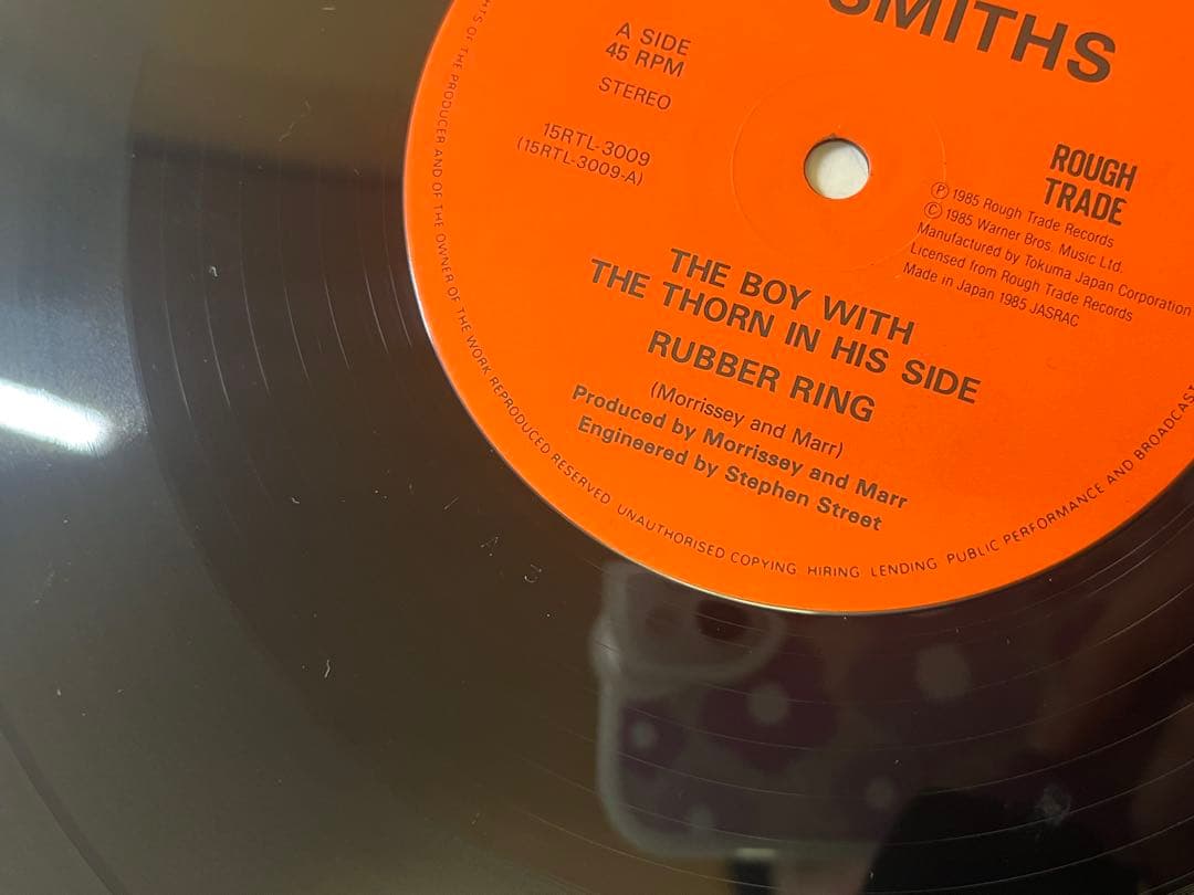 M*G様 G758 美盤 The Smiths 心に茨を持つ少年 帯付 レコード