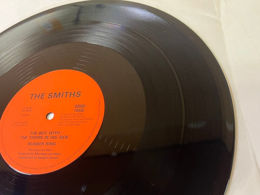 M*G様 G758 美盤 The Smiths 心に茨を持つ少年 帯付 レコード