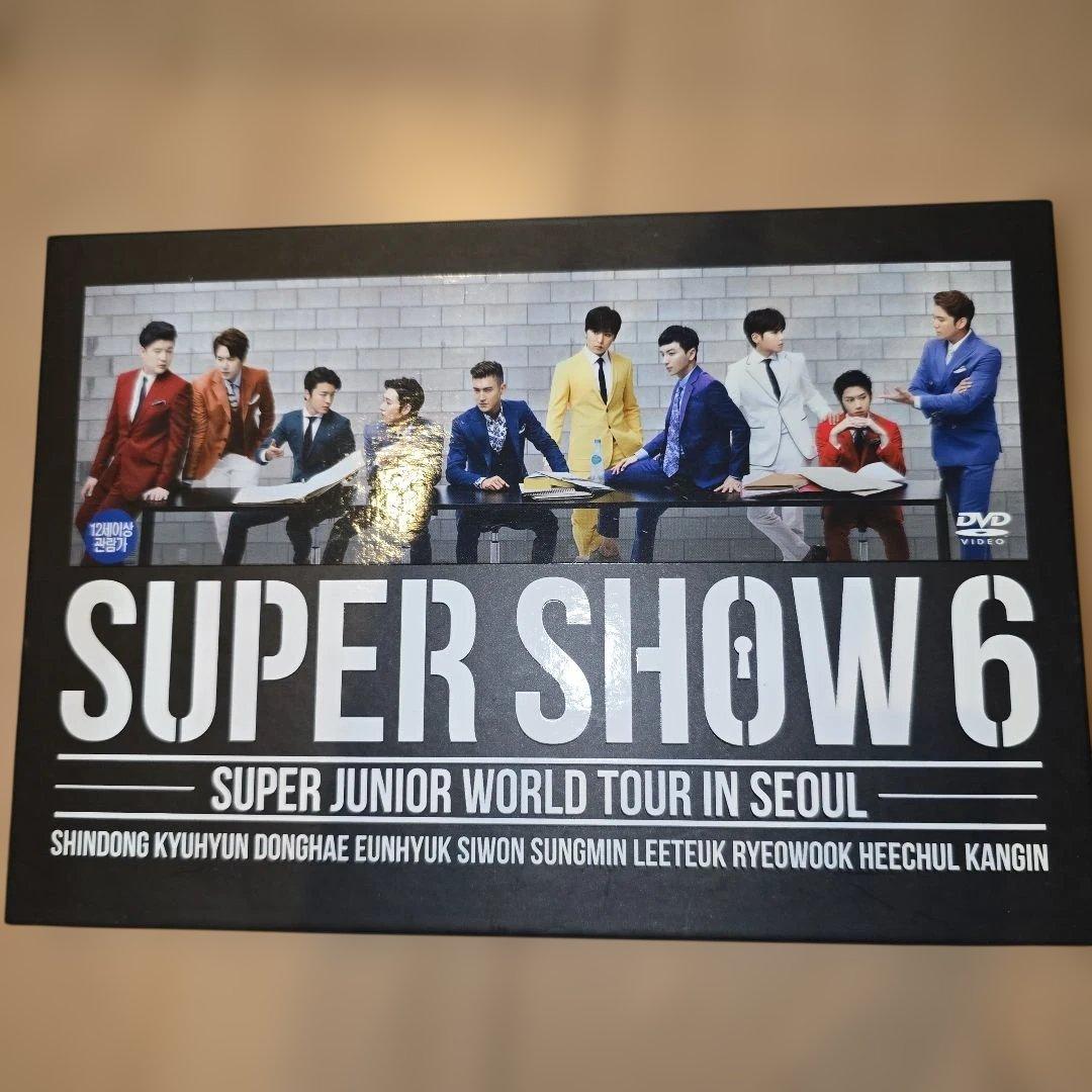 SUPER JUNIOR SUPER SHOW 6 DVD 2枚組