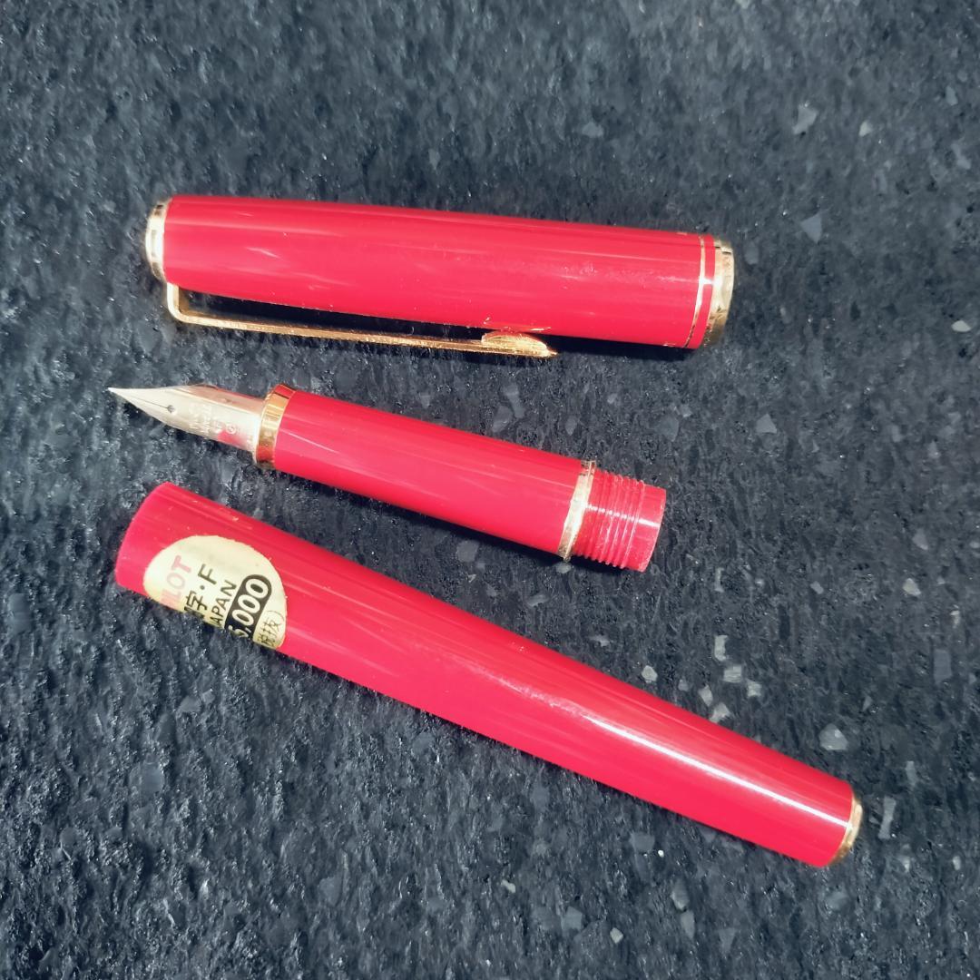 【新品未使用】PILOT パイロット万年筆 14K（F）シール付