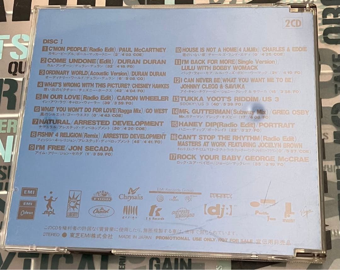 非売品　洋楽オムニバス　CD2枚組　A