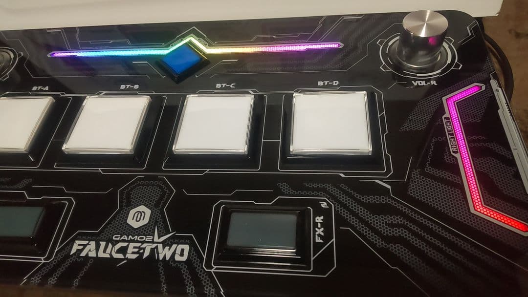 美品 サウンドボルテックス FAUCETWO EG skin 三和ボタン 静音