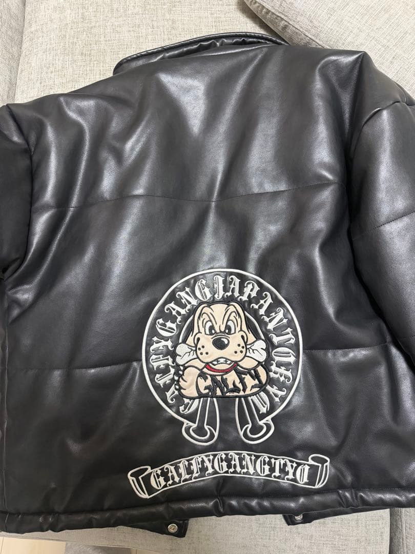 け*ん様 GALFY×Chrome Hearts レザージャケット