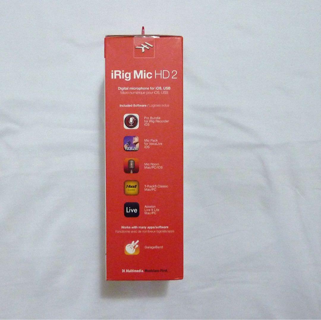【動作良好】iRig Mic HD 2デジタルコンデンサーマイク