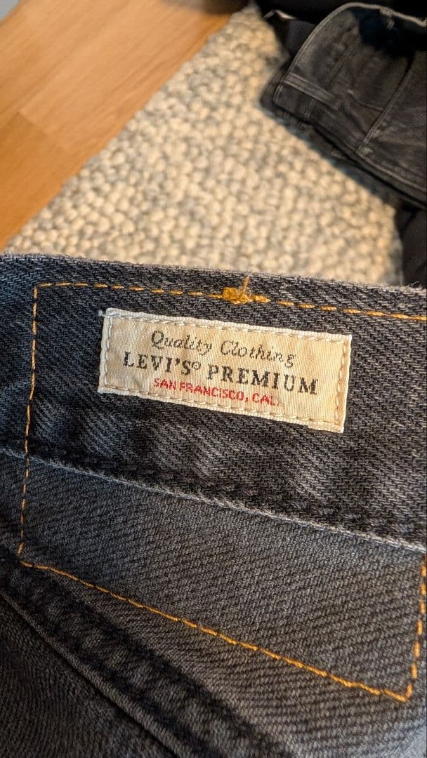 LEVI'S / リーバイス バギージーンズ ブラック