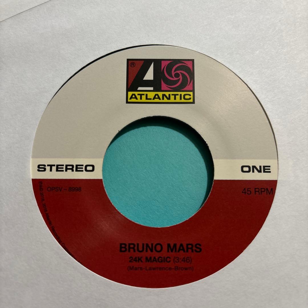 Bruno Mars Treasure / 24K Magic レコード