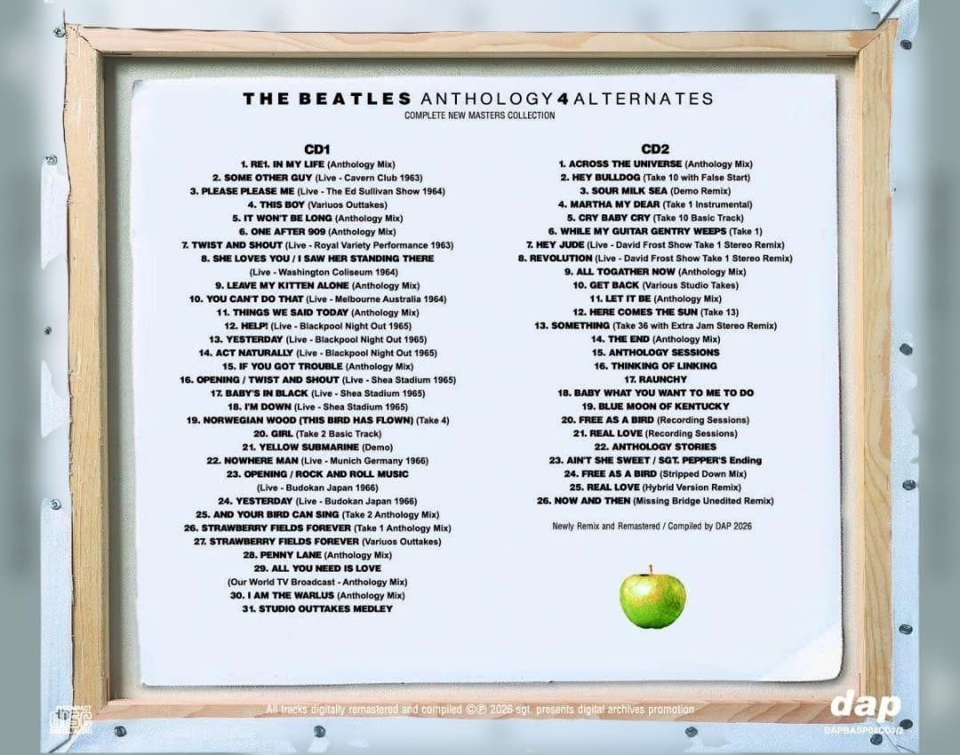 BEATLES / ANTHOLOGY ALTERNATES 1-4 セット