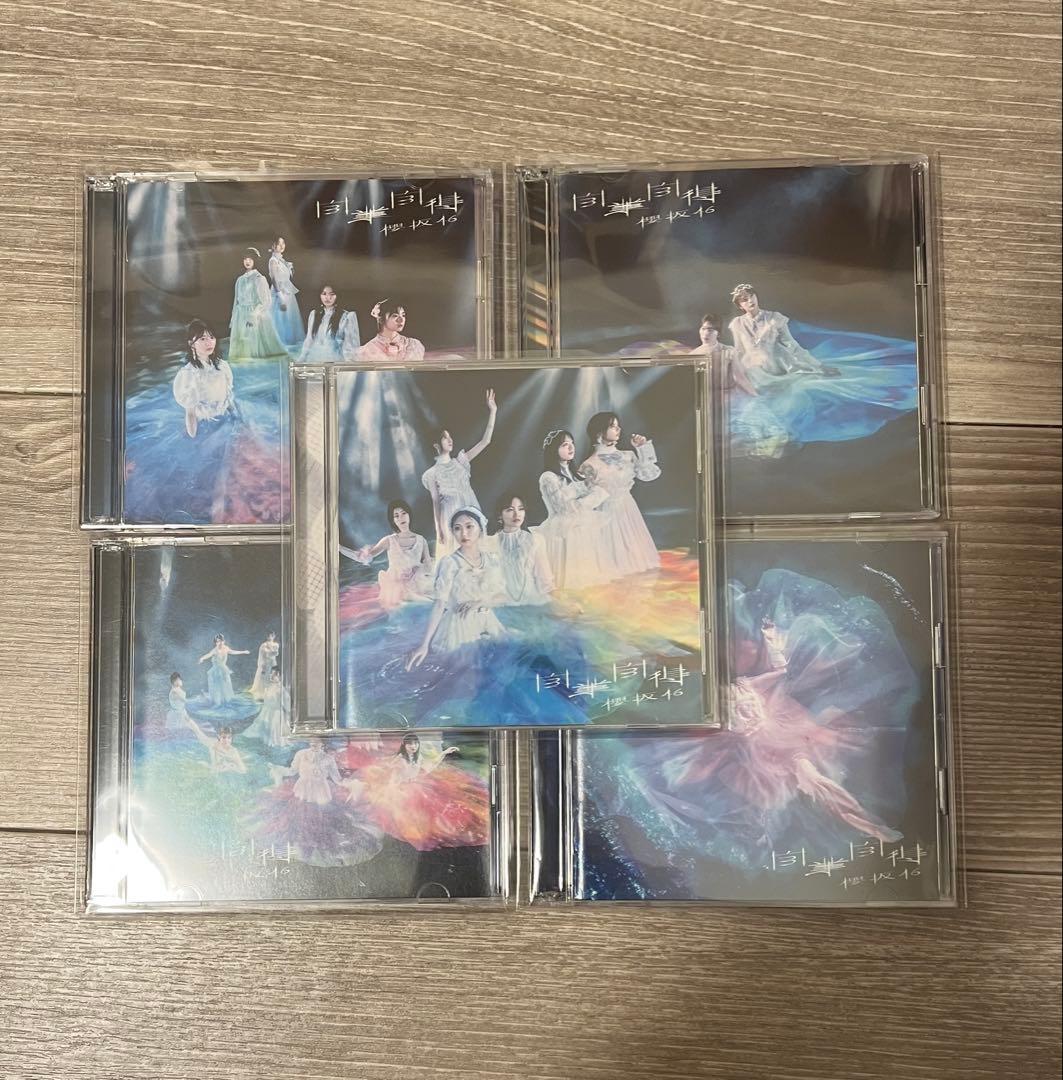 櫻坂46 2th〜10thシングルCDまとめ